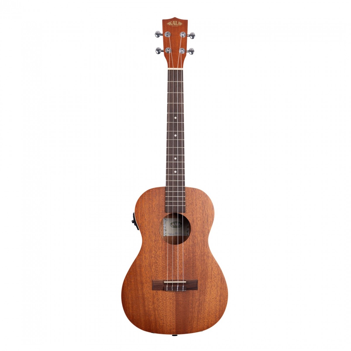 Kala KA-BE Mahogany Electro-Acoustic Baritone Ukulele Satin