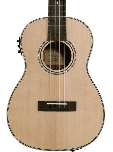 Alvarez Artist AU70BE Electro Acoustic Baritone Ukulele in Natural