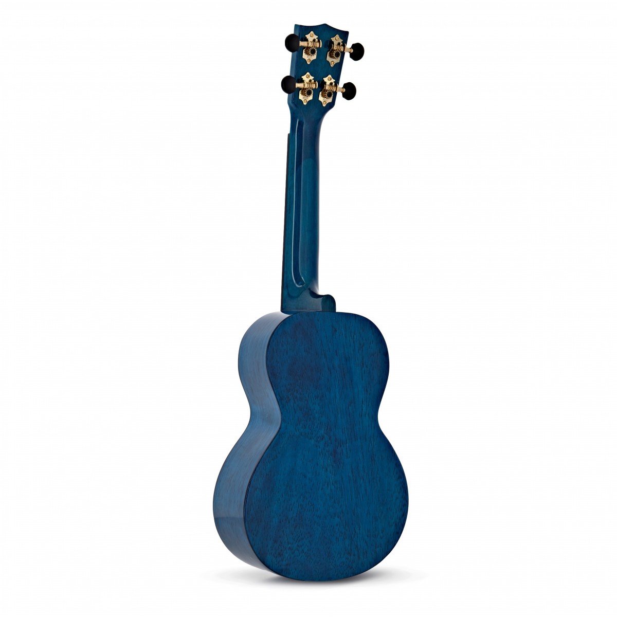Mahalo Hano Concert Ukulele Trans Blue Finish