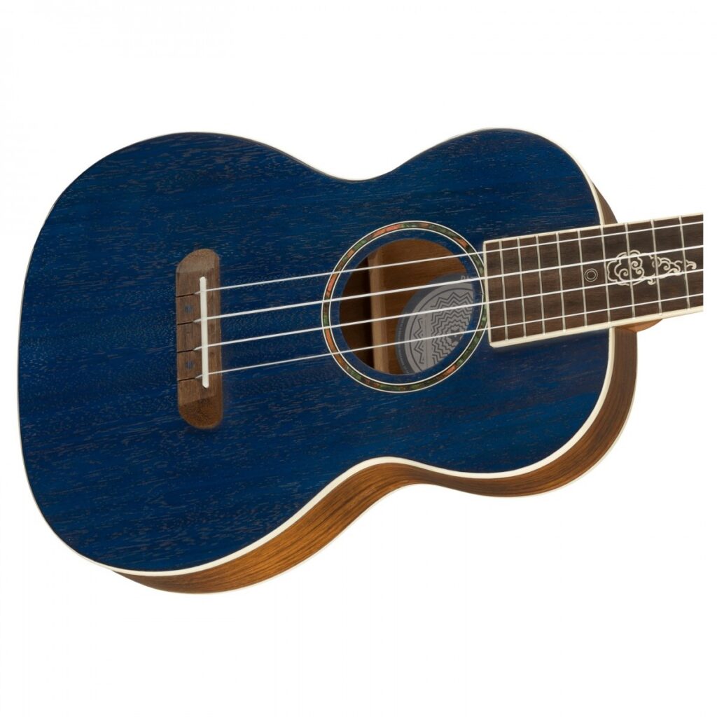 Fender Dhani Harrison Ukulele WN Sapphire Blue