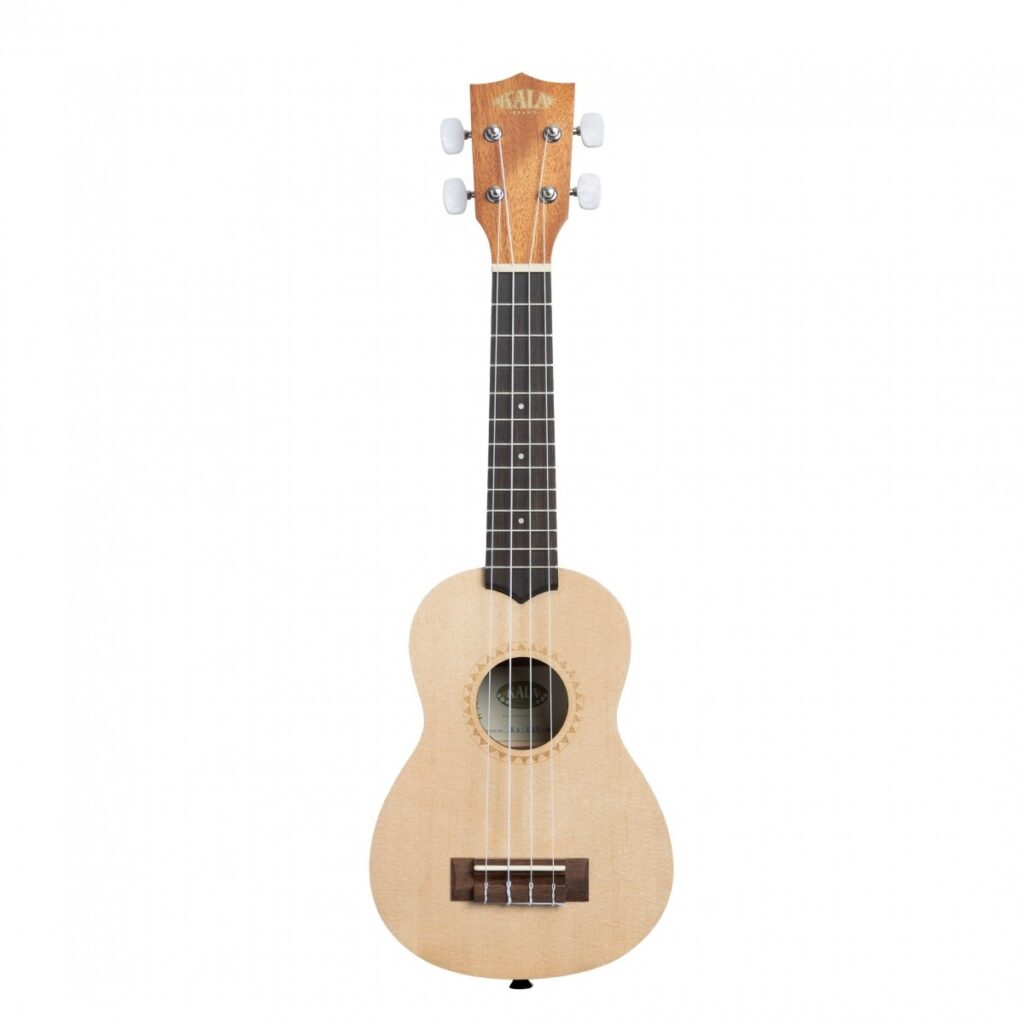 Kala KA-15S-S Spruce Top Mahogany Soprano Ukulele Satin