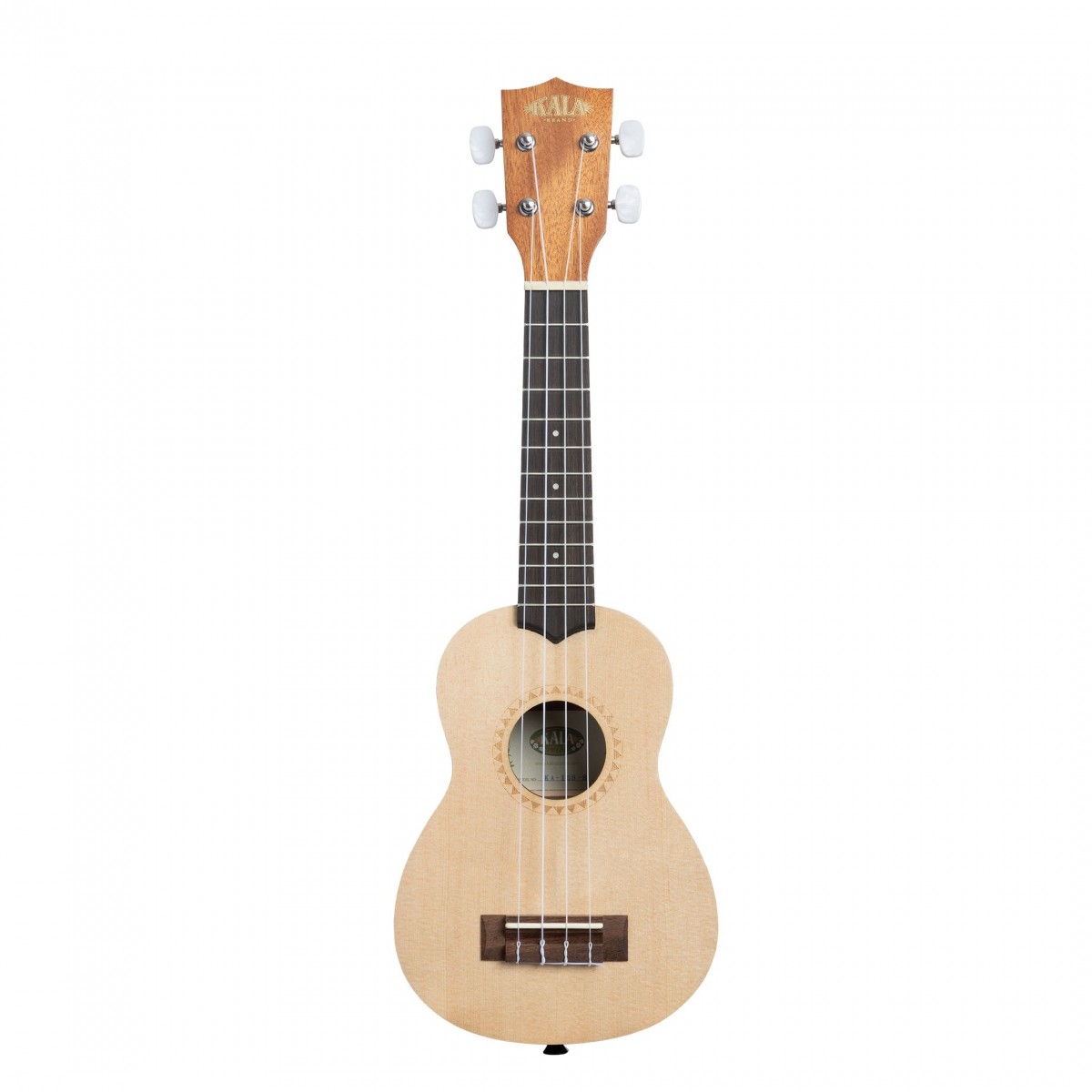 Kala KA-15S-S Spruce Top Mahogany Soprano Ukulele Satin