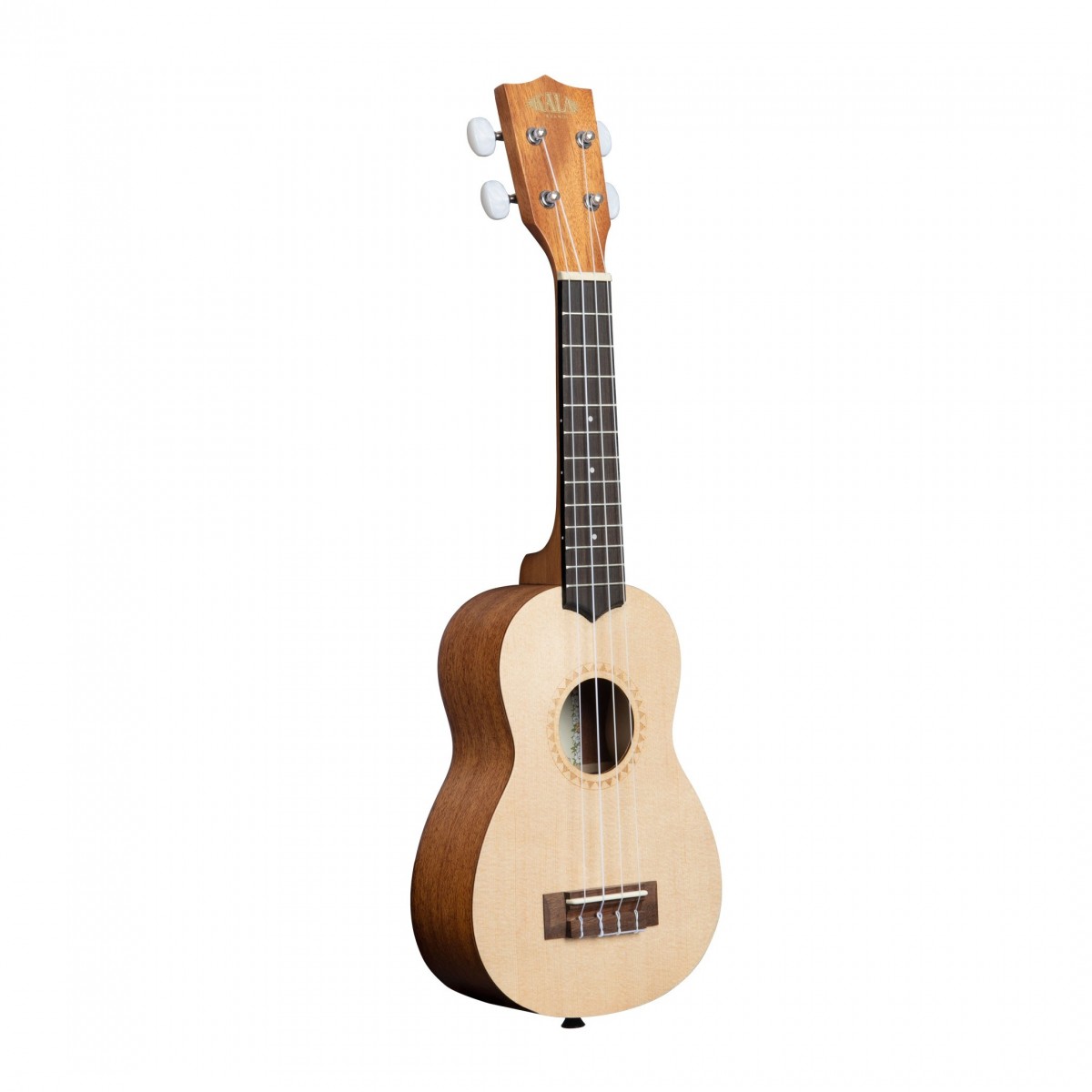 Kala KA-15S-S Spruce Top Mahogany Soprano Ukulele Satin