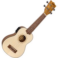 Flight DUS320CEQ Soprano Electro Ukulele Zeb B&S