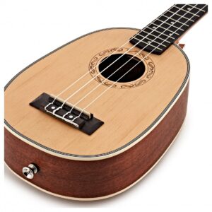 Hartwood Renaissance Soprano Pineapple Ukulele Spruce - Image 2