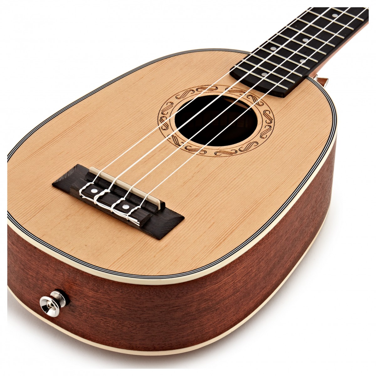 Hartwood Renaissance Soprano Pineapple Ukulele Spruce - Image 2