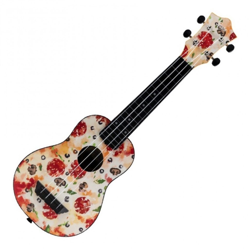 Flight TUS-40 Travel Soprano Ukulele Pizza