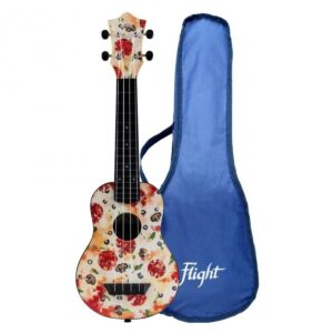 Flight TUS-40 Travel Soprano Ukulele Pizza - Image 3
