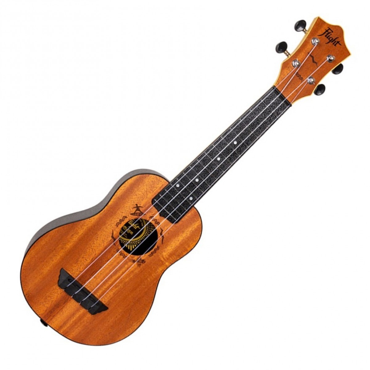 Flight TUS-55 Travel Soprano Ukulele Acacia - Image 1