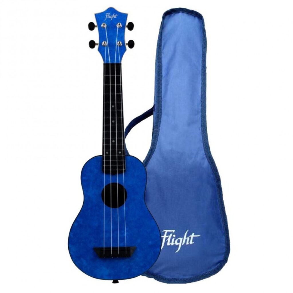Flight TUS-65 Travel Soprano Ukulele Sapphire