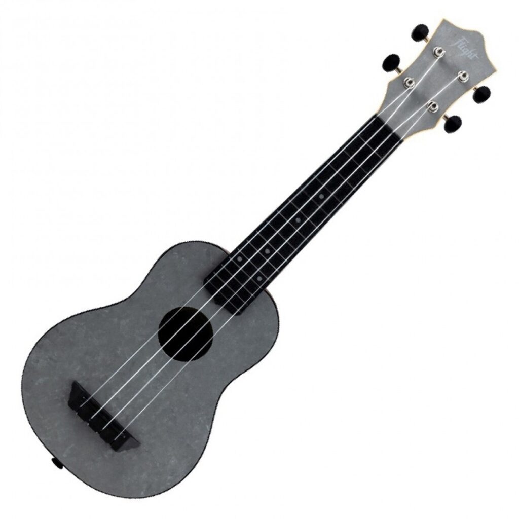 Flight TUS-65 Travel Soprano Ukulele Silver