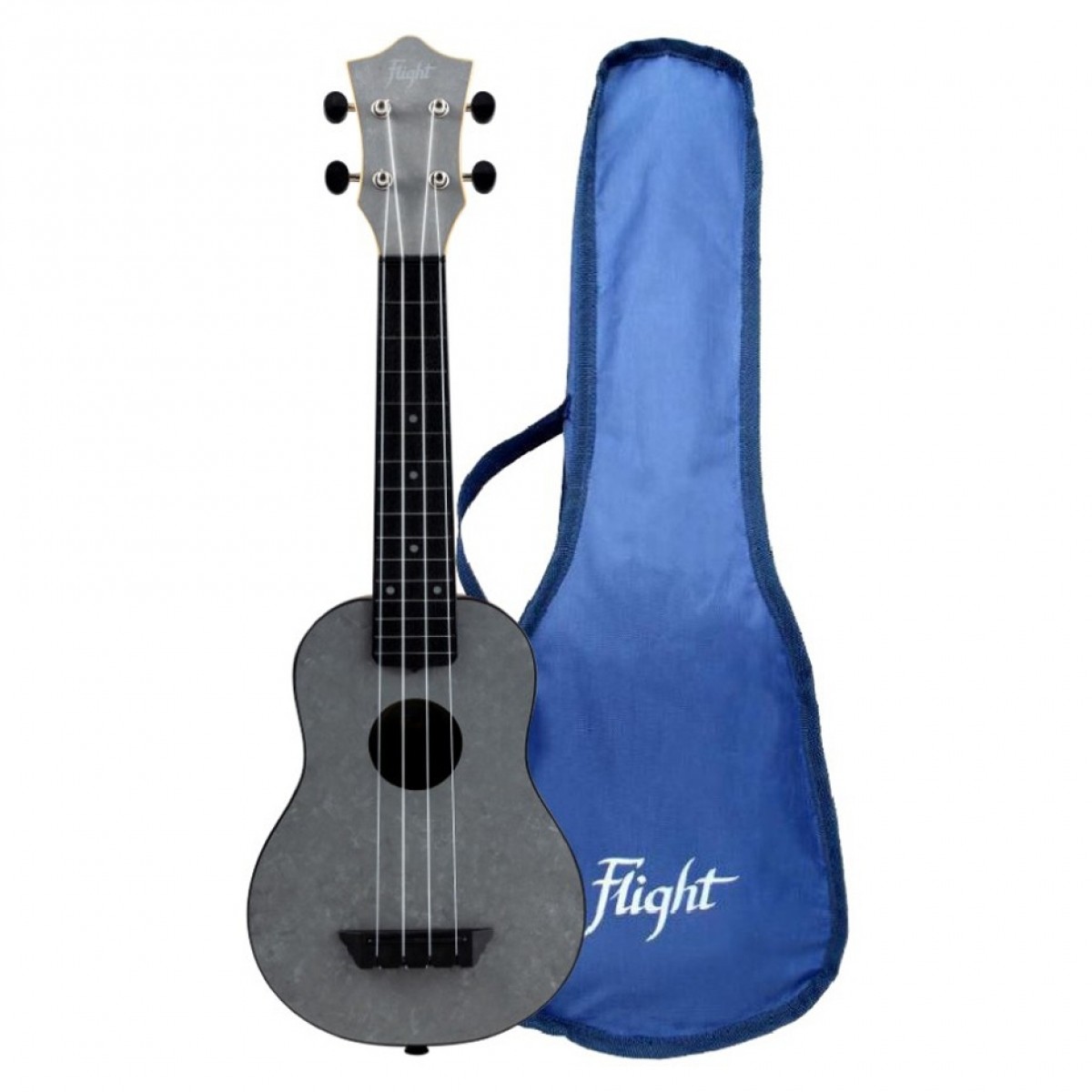 Flight TUS-65 Travel Soprano Ukulele Silver - Image 2