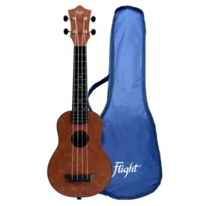 Flight TUS-65 Travel Soprano Ukulele Copper - Image 3