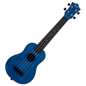 Flight TUSL-35 Travel Long Neck Soprano Ukulele Dark Blue - Image 1
