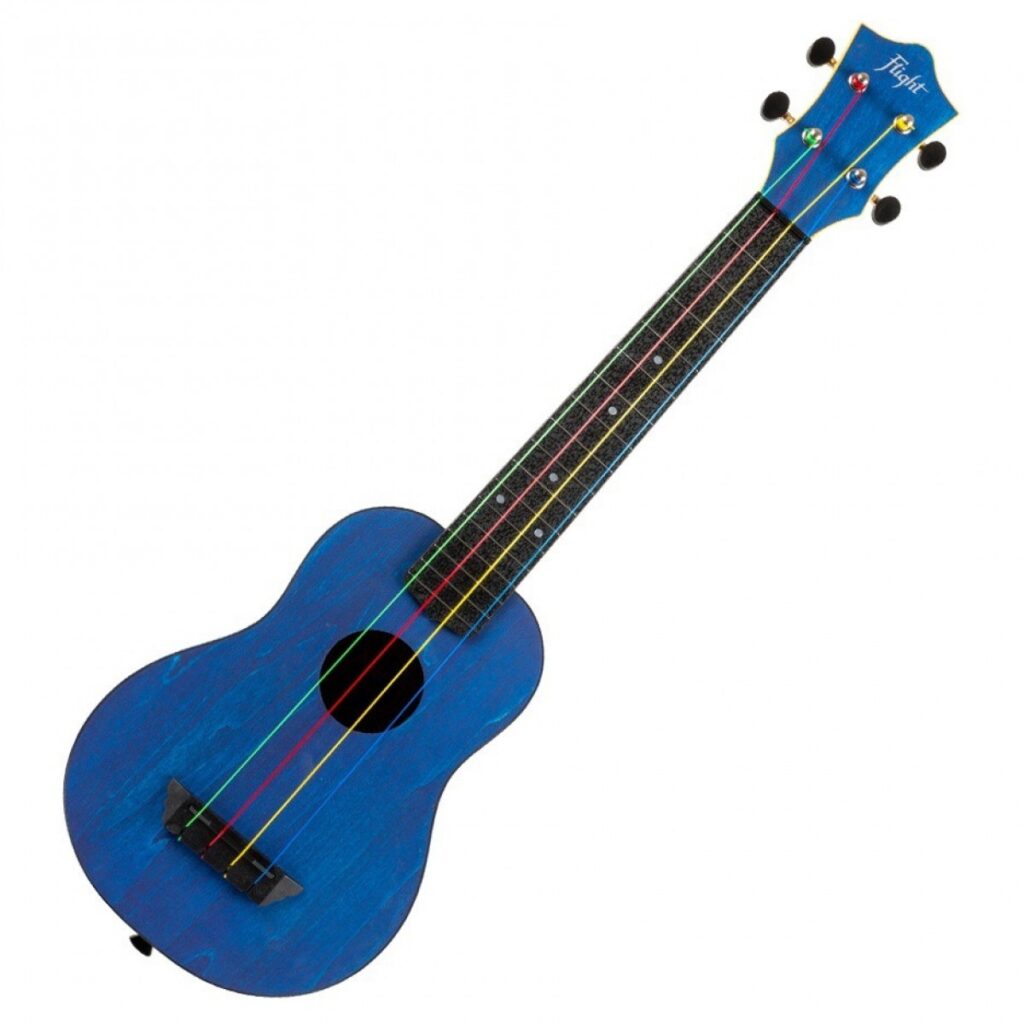 Flight TUSL-KIDZ Travel Long Neck Soprano Ukulele Dark Blue