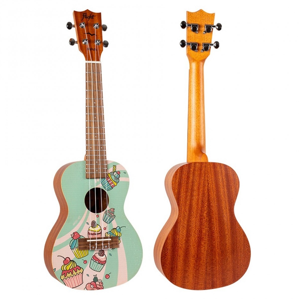 Flight AUC33 Concert Ukulele Cupcake - Image 2