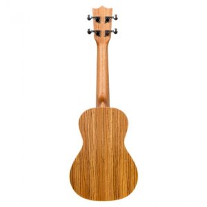 Flight DUC525 Concert Ukulele Zebrano B&S (Solid Top) - Image 2