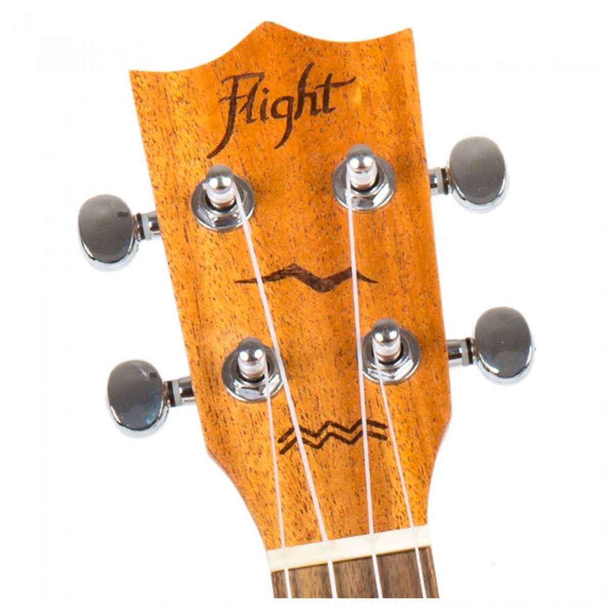 Flight DUC523CEQ Concert Electro Ukulele Mahogany - Image 4