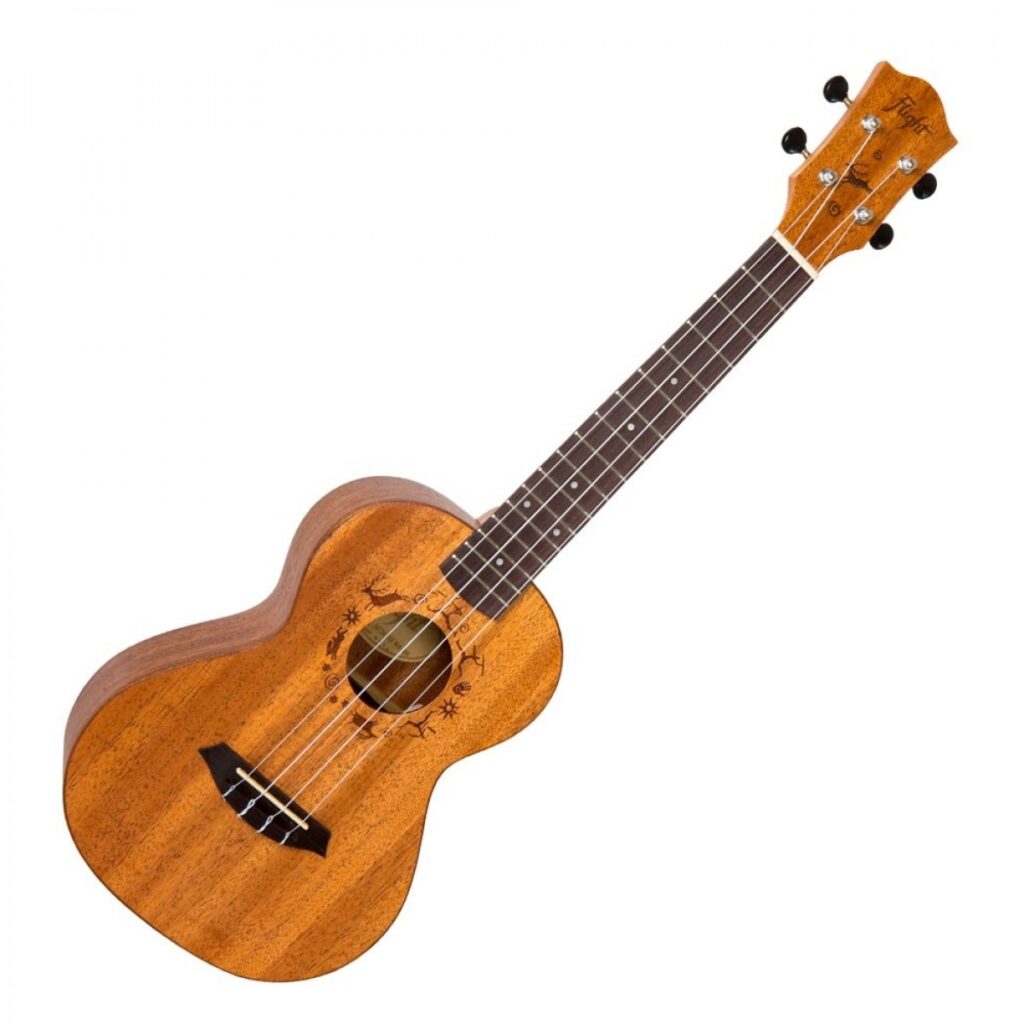 Flight DUT34 Tenor Electro Ukulele Mahogany