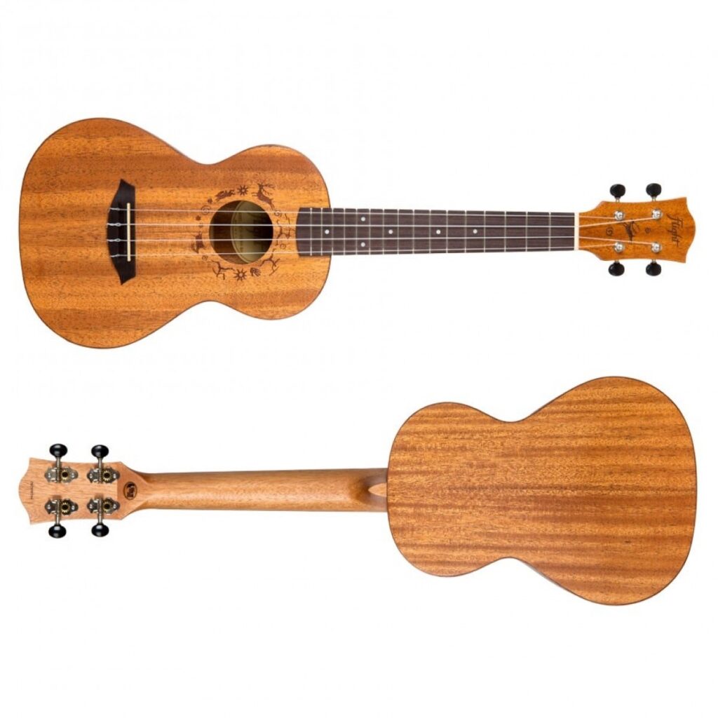 Flight DUT34 Tenor Electro Ukulele Mahogany