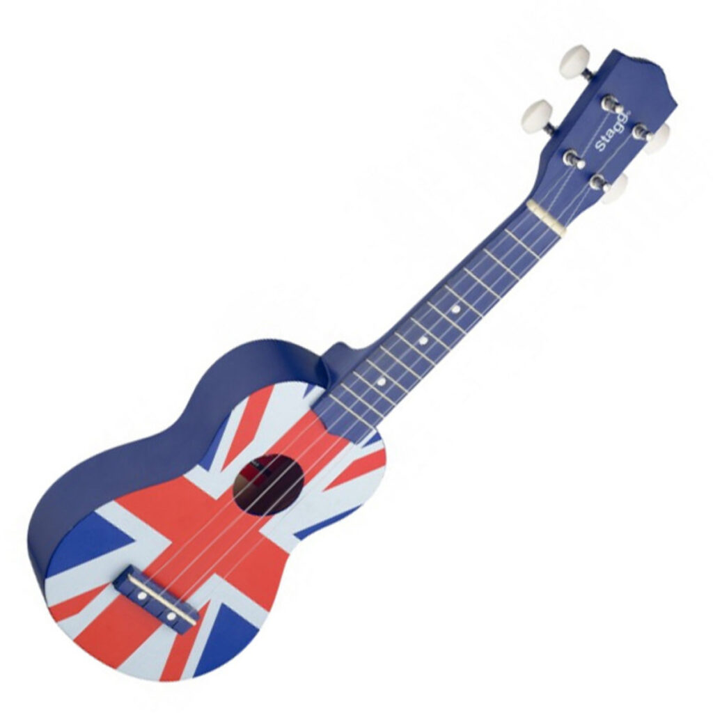 Stagg Soprano Ukulele & Bag Union Jack