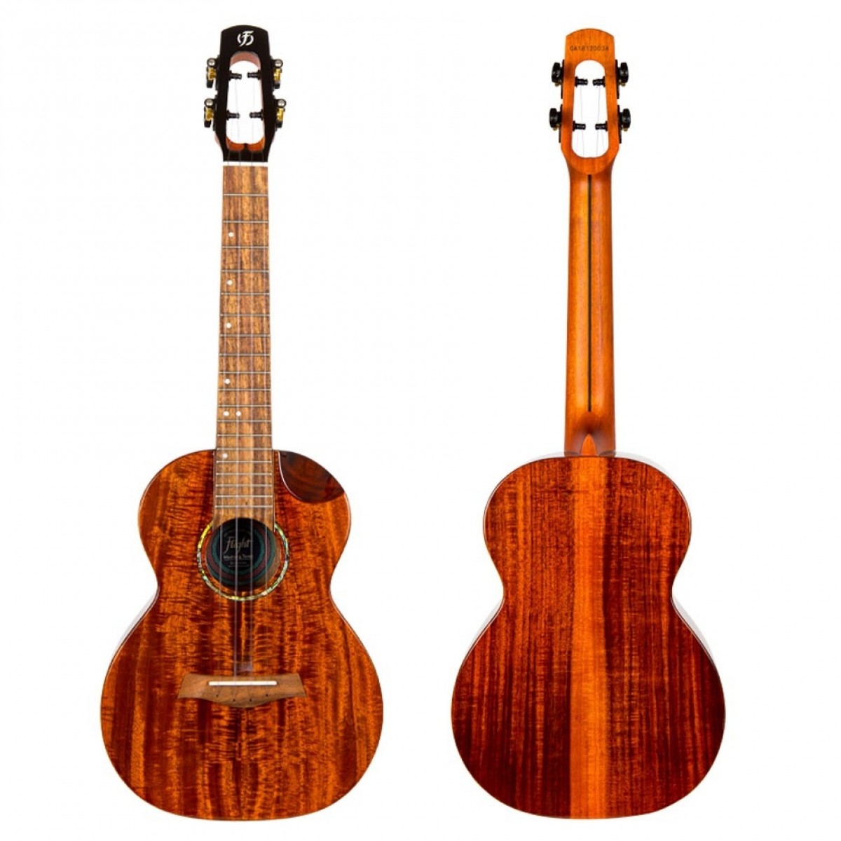 Flight Mustang All Solid Tenor Ukulele - Image 2