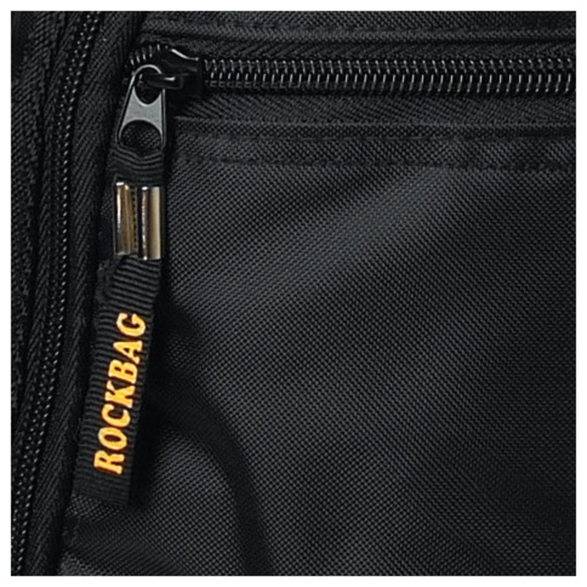 RockBag RGE-20000-B Student Line Soprano Ukulele Bag Black - Image 3