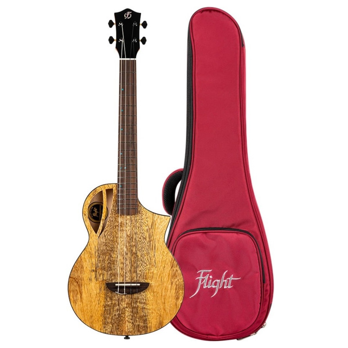 Flight Aviator Baritone Electro Ukulele Mango - Image 3