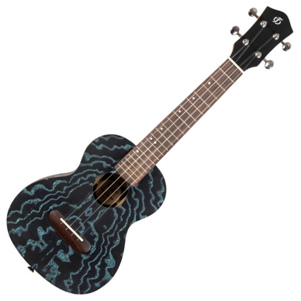 Flight DUC400 Concert Ukulele Ash Blue