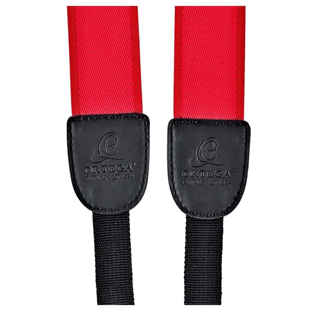 Ortega OUSHK-RD Ukulele Strap Red