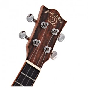 Snail UKC-E498 Concert Ukulele Ebony - Image 4