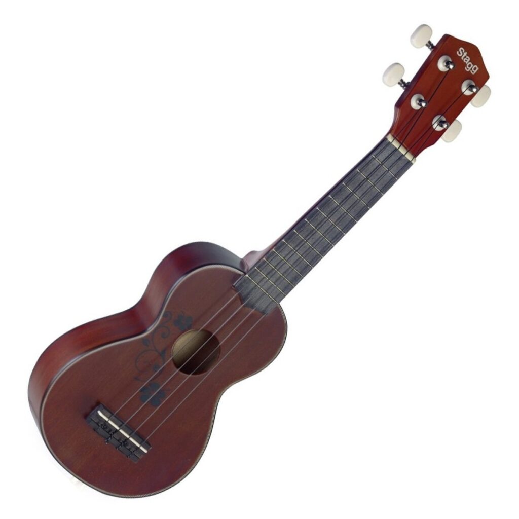 Stagg Soprano Ukulele Mahogany With Bag