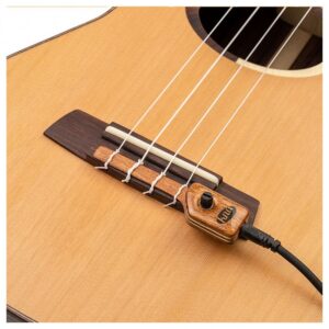 KNA UK-2 Detachable Ukelele Pickup Bridge Mounted Piezo w/ Volume
