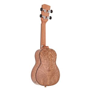 Hartwood Sonata Soprano Electro-Ukulele Quilted Ash - Image 3