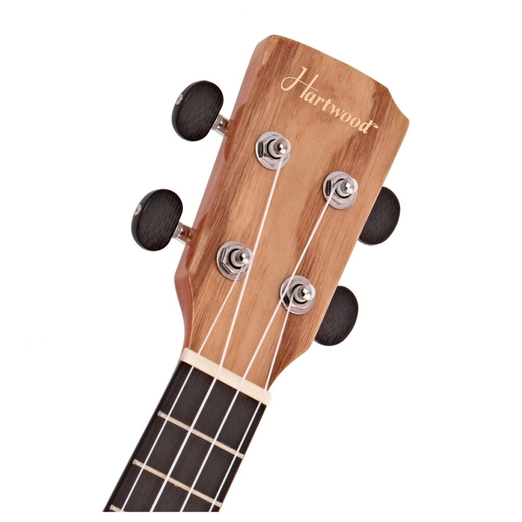 Hartwood Sonata Soprano Electro-Ukulele Quilted Ash