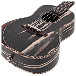 Hartwood Sonata Armrest Concert Ukulele Technical Black - Image 2