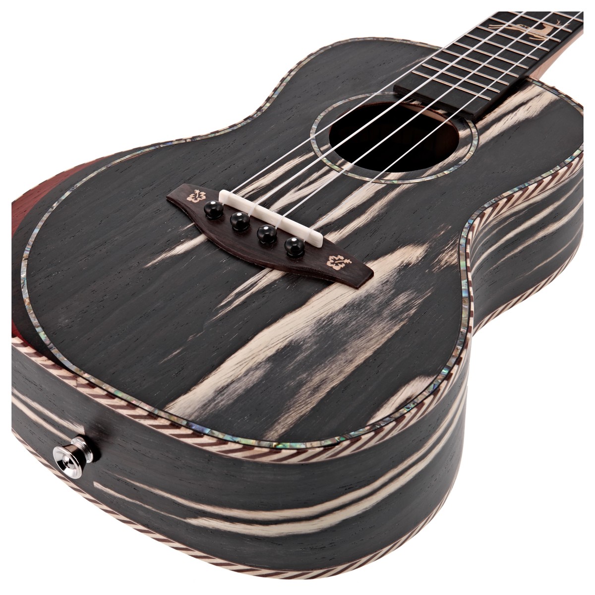 Hartwood Sonata Armrest Concert Ukulele Technical Black - Image 2