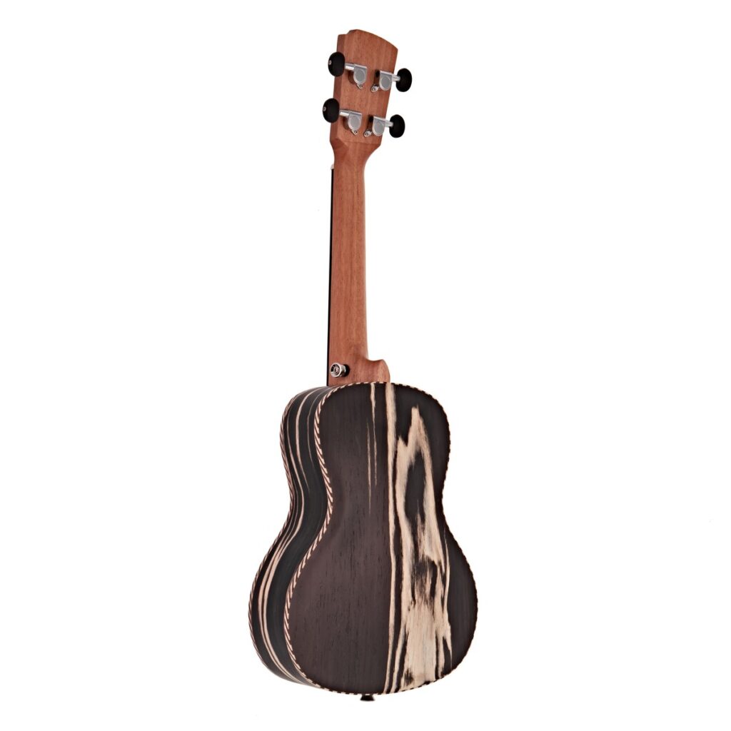 Hartwood Sonata Armrest Concert Ukulele Technical Black