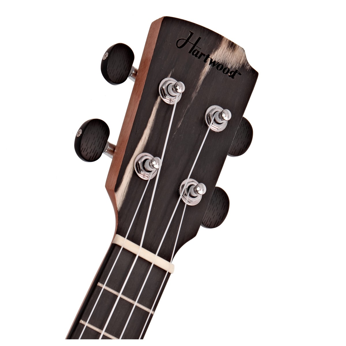 Hartwood Sonata Armrest Concert Ukulele Technical Black - Image 4