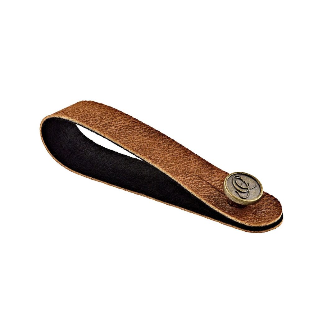 Ortega CONNECT Headstock Strap Connector Tan