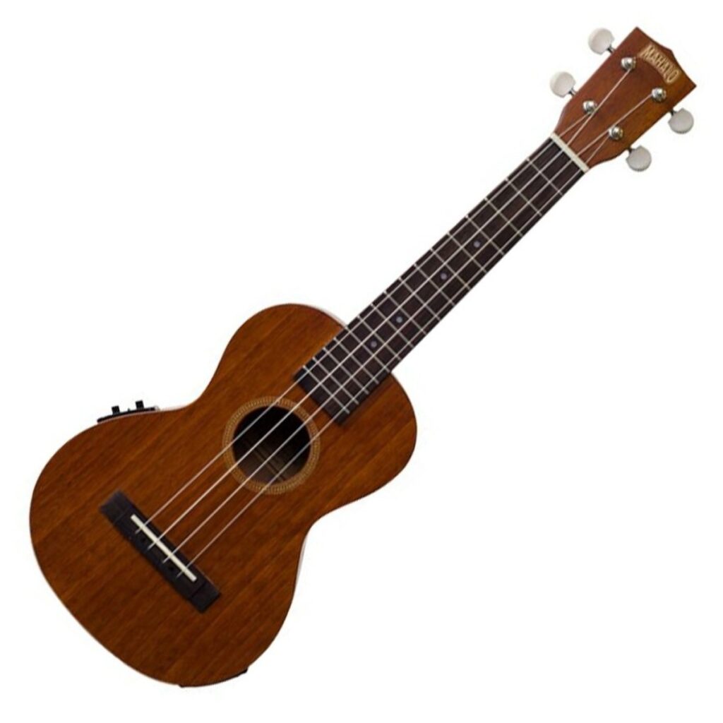 Mahalo Java Concert Electro Ukulele Natural