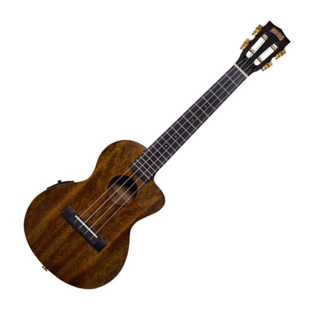 Mahalo Java Tenor Electro Ukulele Natural Cutaway