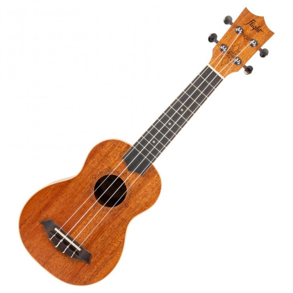 Flight DUS321 Soprano Ukulele Mahogany