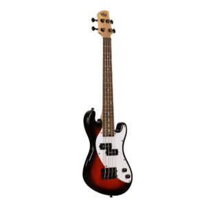 Kala U-Bass Solid Body Fretted Tobacco Burst