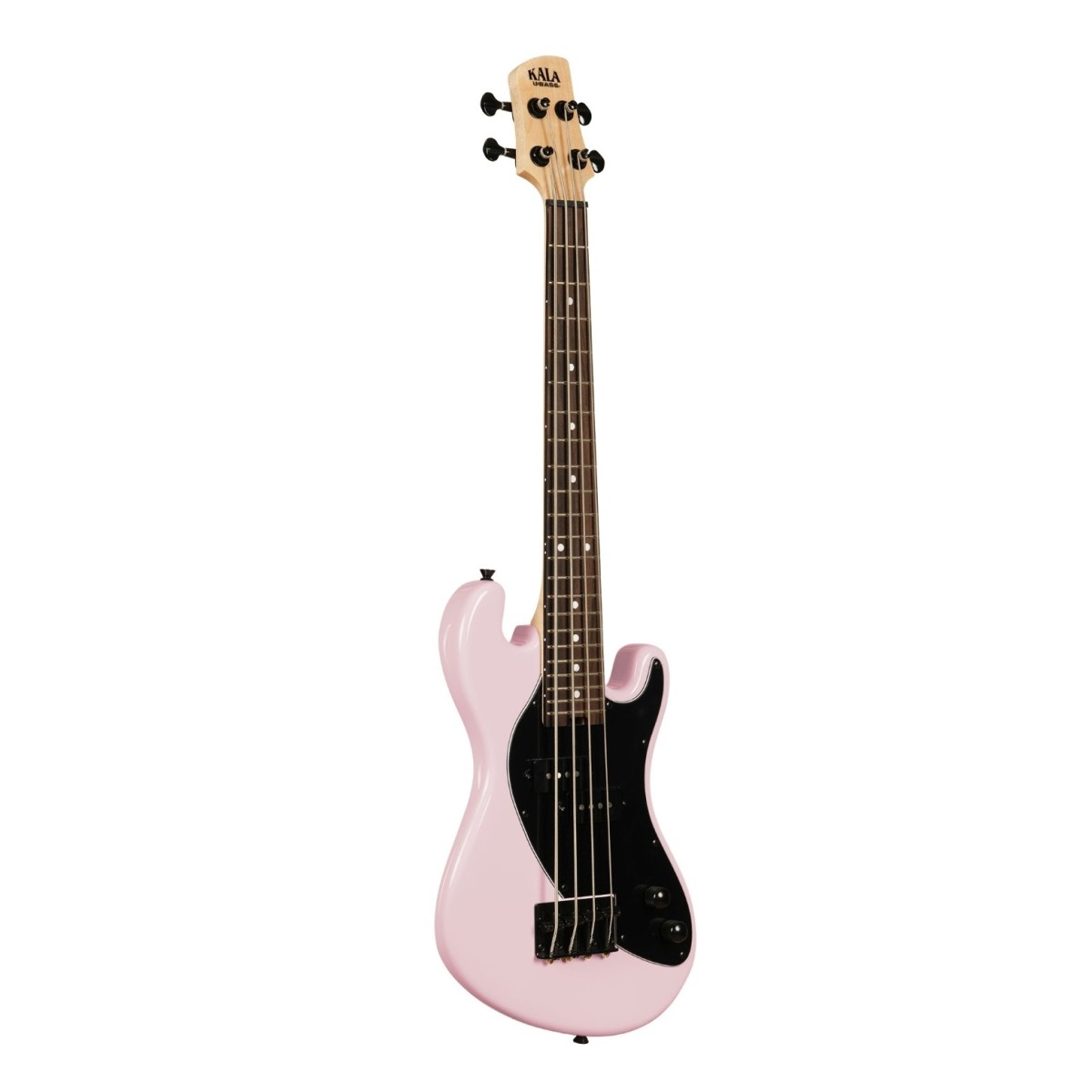 Kala U-Bass Solid Body Fretted Light Pink