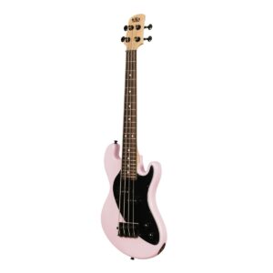 Kala U-Bass Solid Body Fretted Light Pink