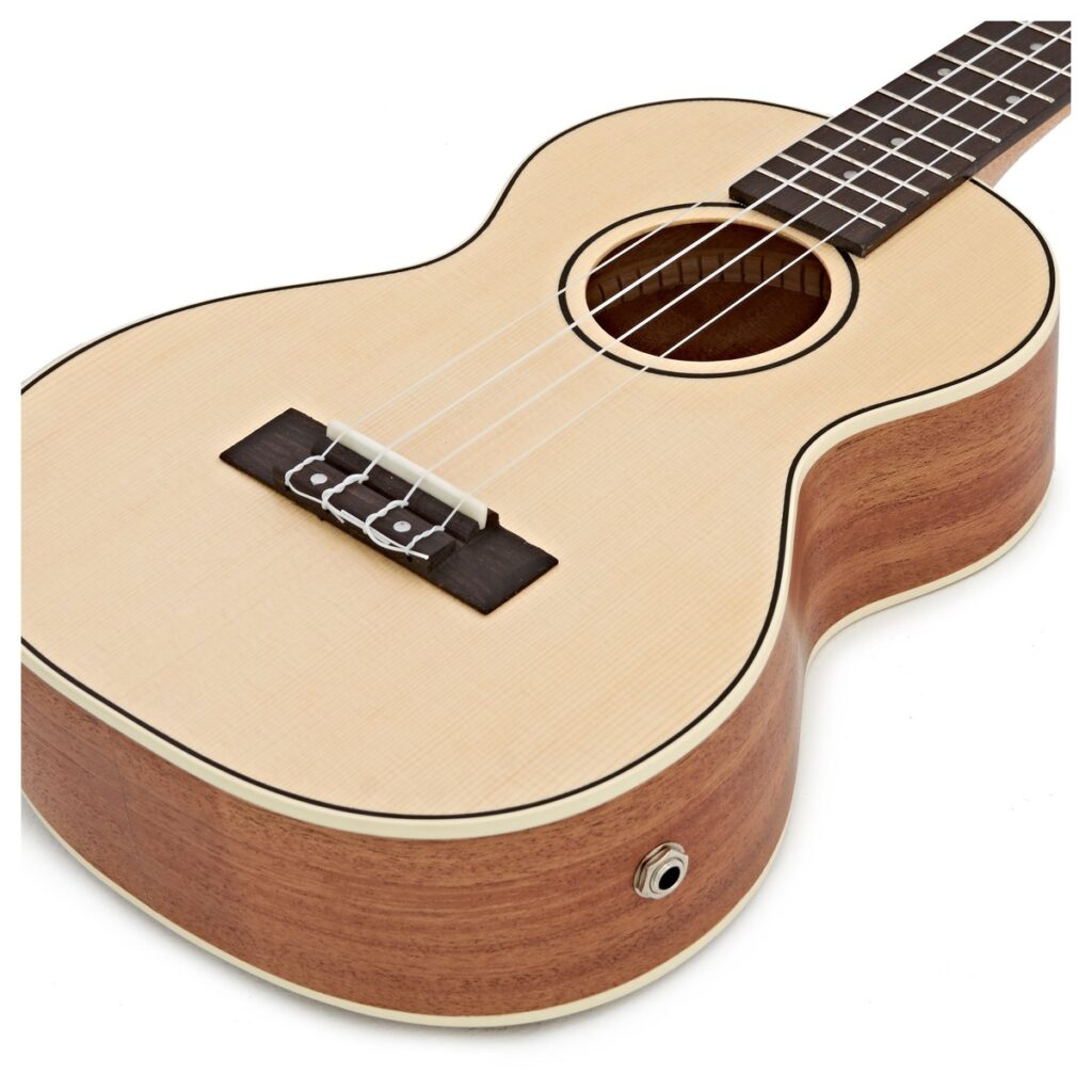 Hartwood Renaissance Electro Acoustic Tenor Ukulele Natural