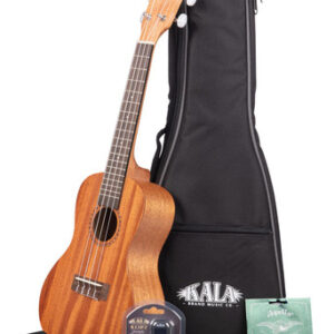 Kala KA-15 Satin Mahogany Concert Ukulele Bundle - Image 2