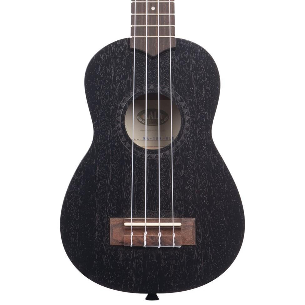 Kala KA-15 Satin Mahogany Soprano Ukulele in Black
