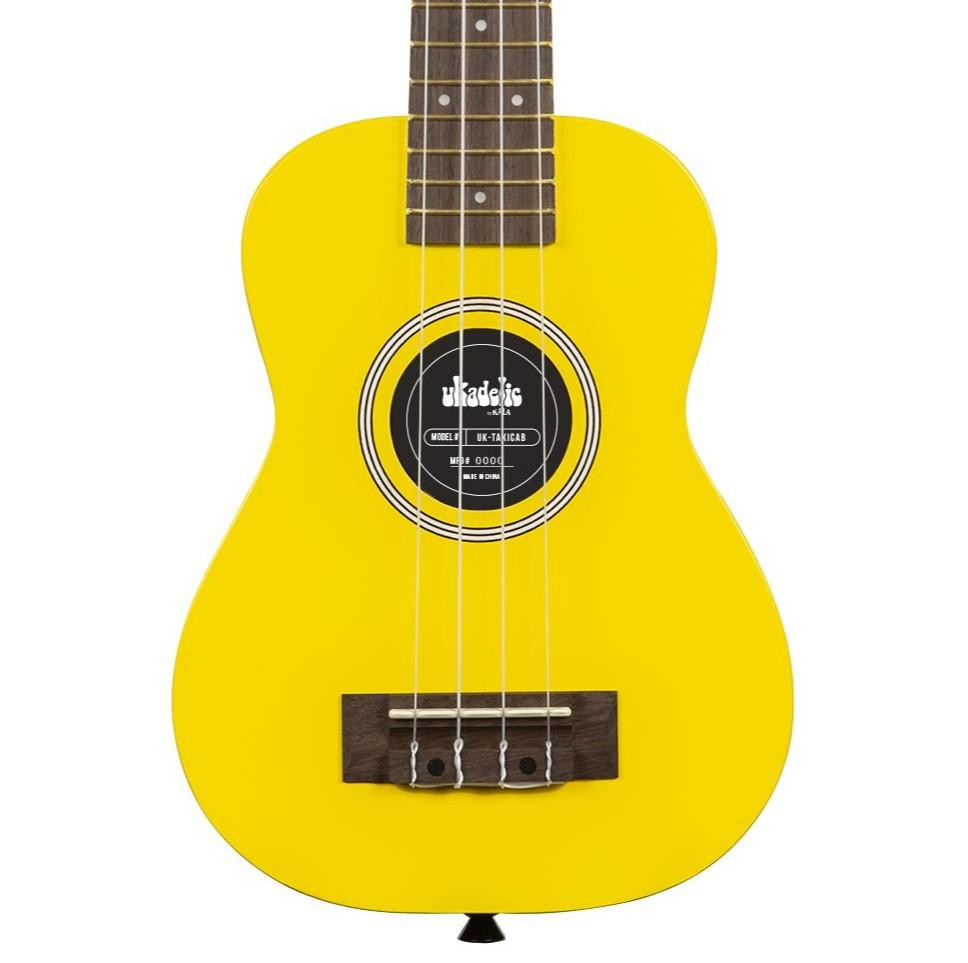 Kala Ukadelic Soprano Ukulele in Taxi Cab Yellow